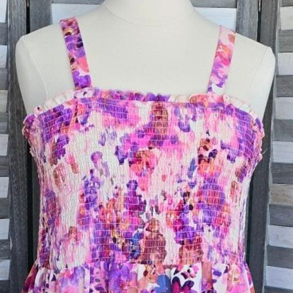 Smocked Tank Dress | 89th & Madison | 3x — image 3 of 8
